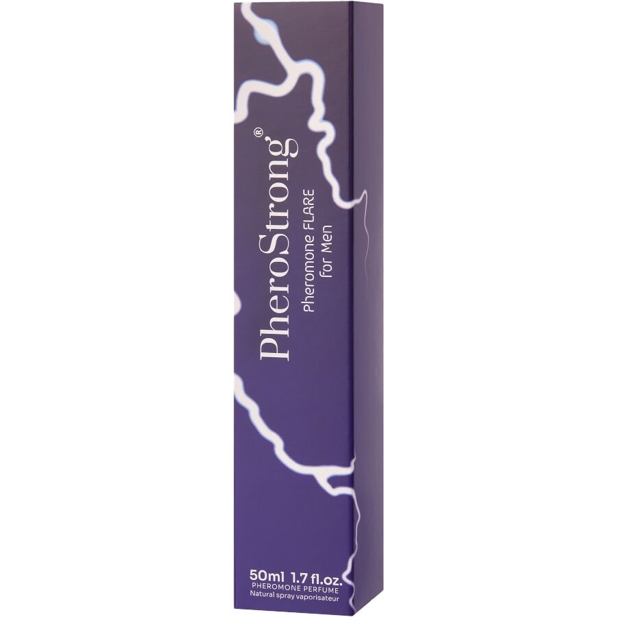 PHEROSTRONG - PROFUMO FLARE AI FEROMONI PER UOMO 50 ML - PHEROSTRONG | Lingerie Harness Boutique