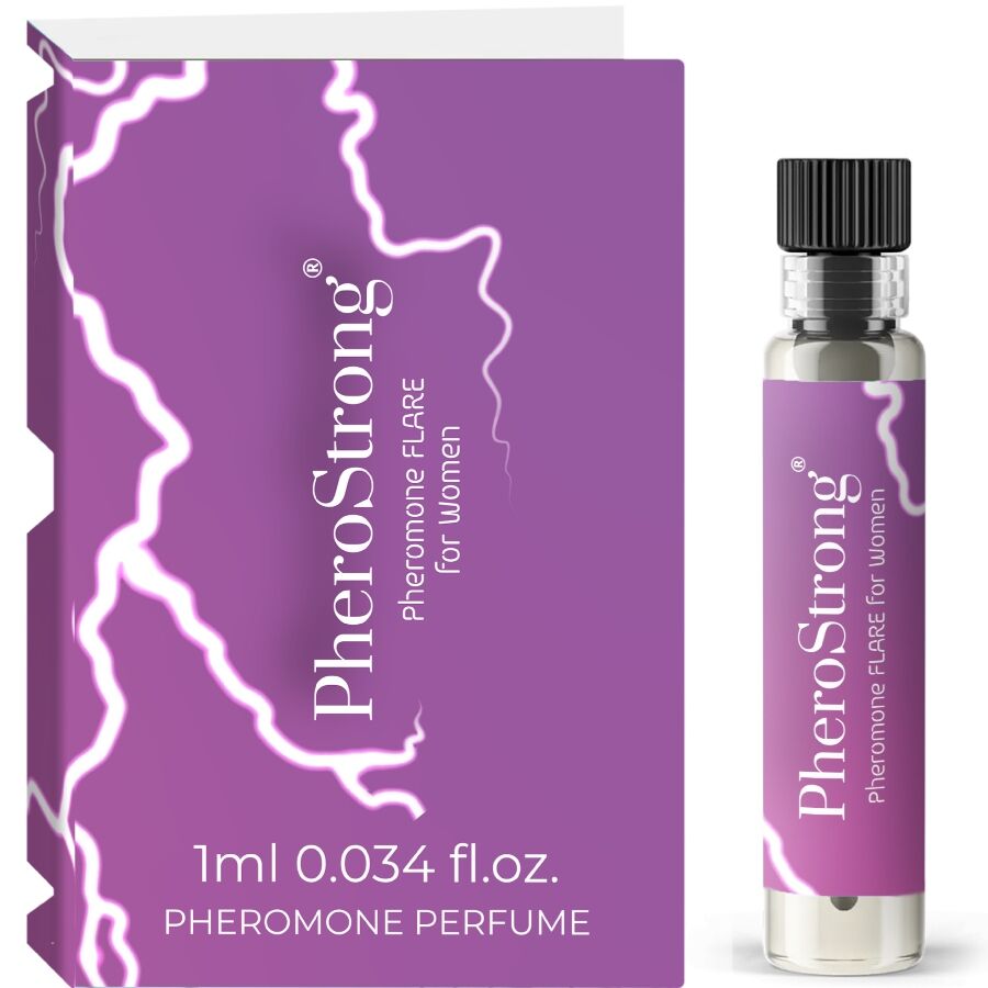 PHEROSTRONG - PROFUMO AI FEROMONI FLARE PER DONNA 1 ML - PHEROSTRONG | Lingerie Harness Boutique