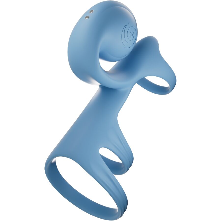 SNAIL VIBE - JOVI ARC COUPLE RING TELECOMANDO BLU - SNAIL VIBE | Lingerie Harness Boutique