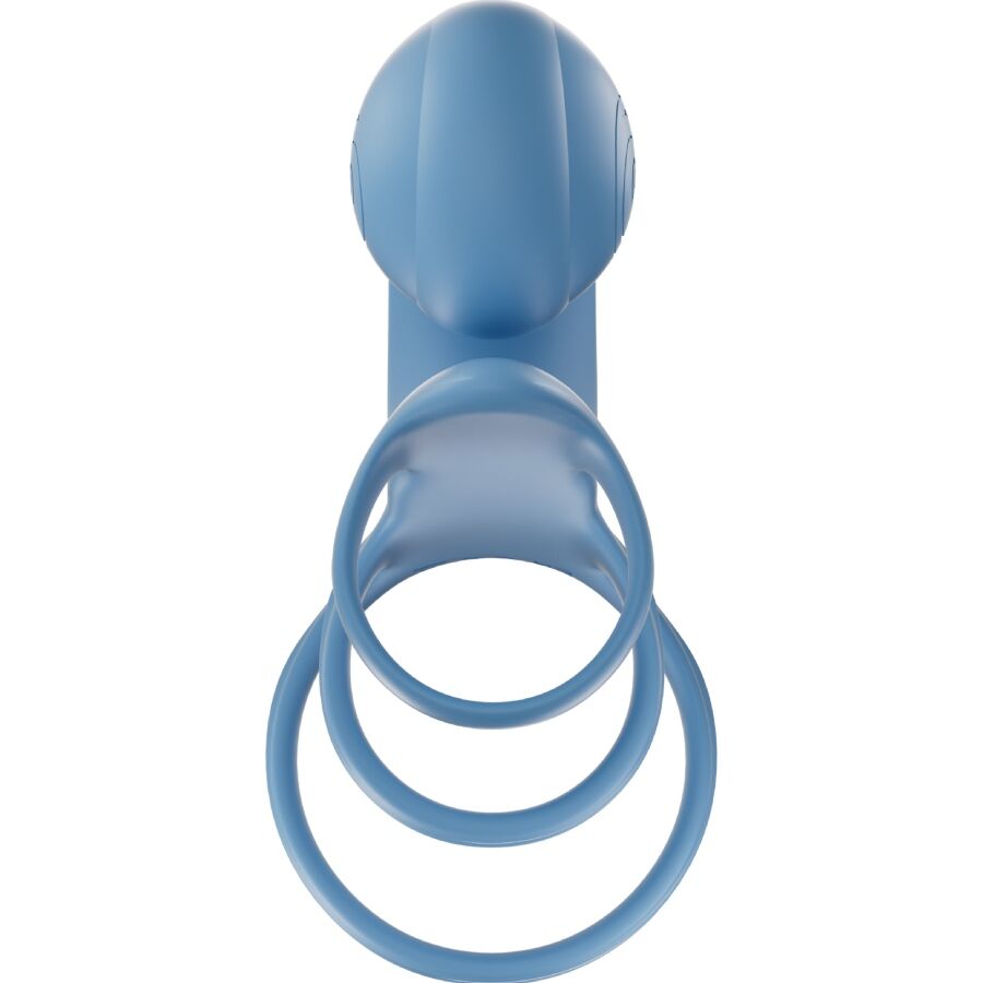 SNAIL VIBE - JOVI ARC COUPLE RING TELECOMANDO BLU - SNAIL VIBE | Lingerie Harness Boutique