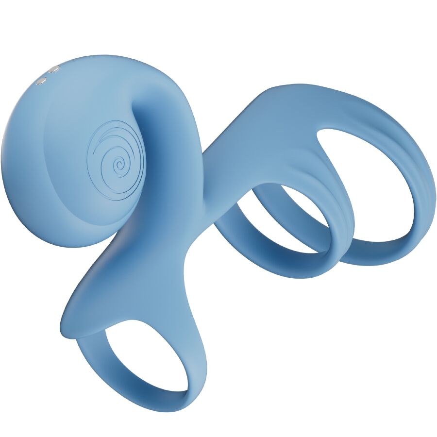 SNAIL VIBE - JOVI ARC COUPLE RING TELECOMANDO BLU - SNAIL VIBE | Lingerie Harness Boutique