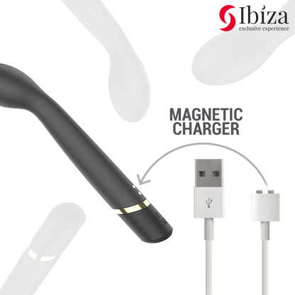 IBIZA - VIBRATORE PUNTO G 10 VIBRAZIONI RICARICABILE - IBIZA TECHNOLOGY | Lingerie Harness Boutique