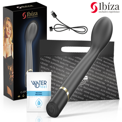 IBIZA - VIBRATORE PUNTO G 10 VIBRAZIONI RICARICABILE - IBIZA TECHNOLOGY | Lingerie Harness Boutique