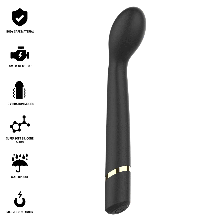 IBIZA - VIBRATORE PUNTO G 10 VIBRAZIONI RICARICABILE - IBIZA TECHNOLOGY | Lingerie Harness Boutique
