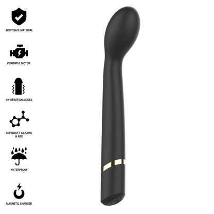 IBIZA - VIBRATORE PUNTO G 10 VIBRAZIONI RICARICABILE - IBIZA TECHNOLOGY | Lingerie Harness Boutique