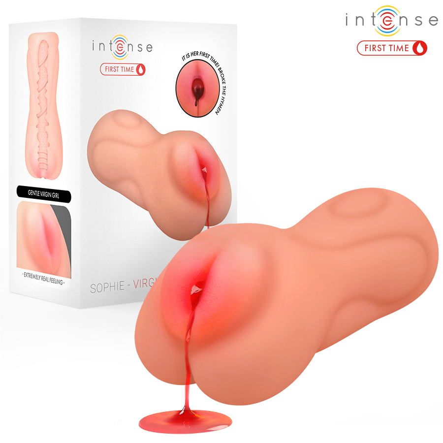 INTENSE FIRST TIME - SOPHIE VERGINE MASTURBATORE CON SANGUINAMENTO - INTENSE FIRST TIME | Lingerie Harness Boutique