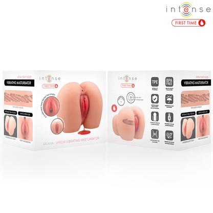 INTENSE FIRST TIME - ARIANA VIRGIN VIBRATORE MASTURBATORE CON SANGUINAMENTO - INTENSE FIRST TIME | Lingerie Harness Boutique