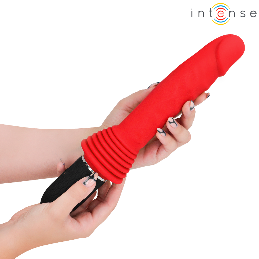 INTENSE - CYNTHIA VIBRATORE A SPINTA CON TELECOMANDO E CALORE - INTENSE FUN | Lingerie Harness Boutique