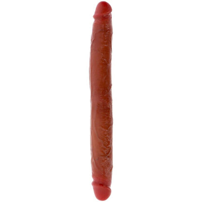GET REAL - DILDO IN SILICONE A DOPPIA ESTREMITÀ CARAMELLO 35 CM - GET REAL | Lingerie Harness Boutique