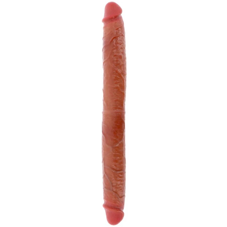 GET REAL - DILDO IN SILICONE A DOPPIA ESTREMITÀ CARAMELLO 46 CM - GET REAL | Lingerie Harness Boutique