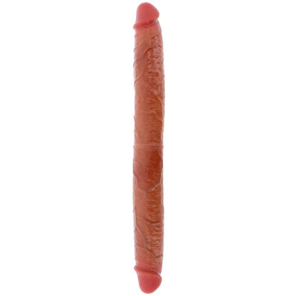 GET REAL - DILDO IN SILICONE A DOPPIA ESTREMITÀ CARAMELLO 46 CM - GET REAL | Lingerie Harness Boutique