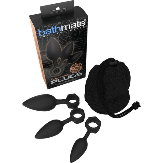 BATHMATE - KIT ALLENAMENTO 3 TAPPI ANALI - BATHMATE | Lingerie Harness Boutique