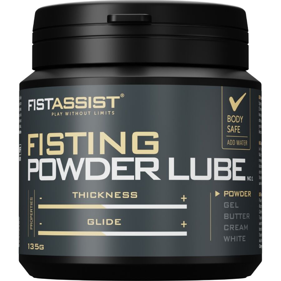 COBECO - FIST ASSIST POWDER LUBE 135 GR - COBECO - FIST ASSIST | Lingerie Harness Boutique