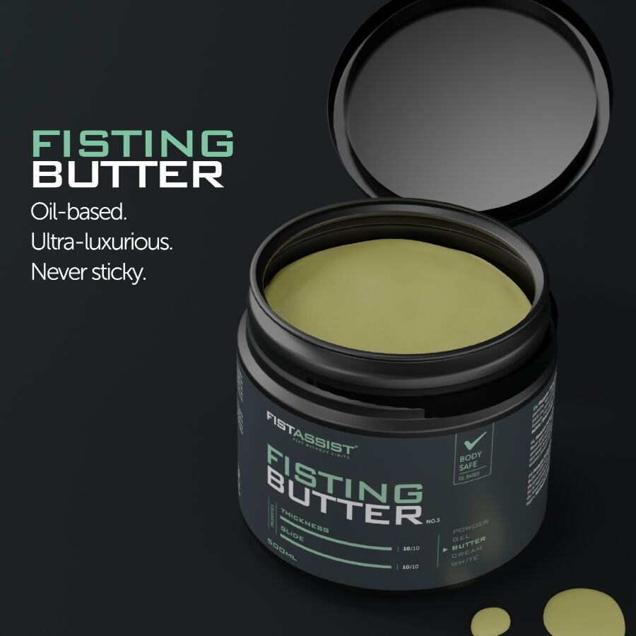 COBECO - FIST ASSIST BUTTER LUBRIFICANTE A BASE DI OLIO 500 ML - COBECO - FIST ASSIST | Lingerie Harness Boutique