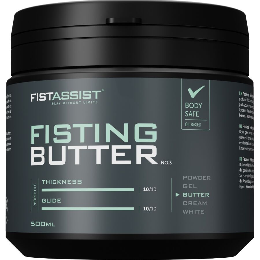 COBECO - FIST ASSIST BUTTER LUBRIFICANTE A BASE DI OLIO 500 ML - COBECO - FIST ASSIST | Lingerie Harness Boutique