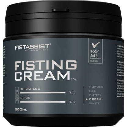 COBECO - FIST ASSIST CREMA LUBRIFICANTE 500 ML - COBECO - FIST ASSIST | Lingerie Harness Boutique