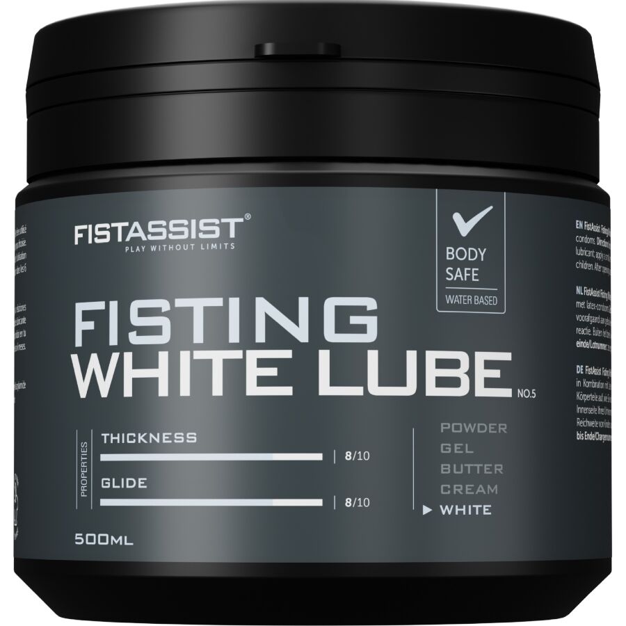 COBECO - FIST ASSIST LUBE BIANCO EXTRA-DENSO 500 ML - COBECO - FIST ASSIST | Lingerie Harness Boutique