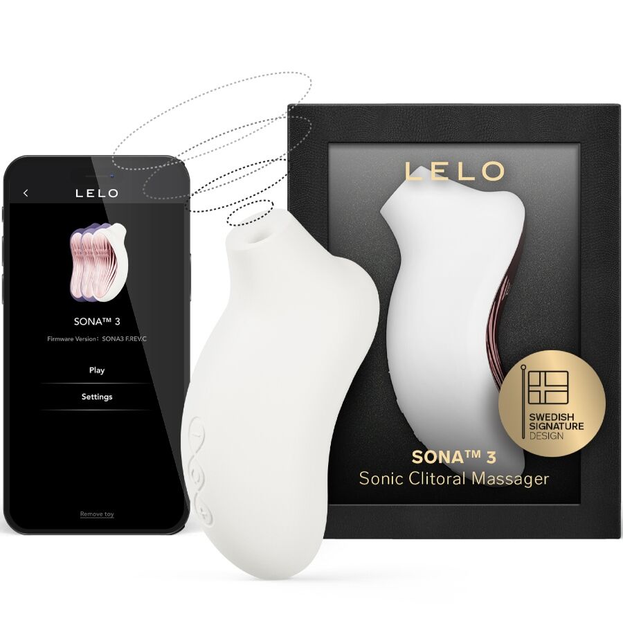 LELO - SONA 3 CREMA MASSAGGIATORE CLITORIDEO SONICO - LELO | Lingerie Harness Boutique