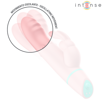 INTENSE - STIMOLATORE E VIBRATORE ROTANTE ALVIN RABBIT + OSCILLANTE - INTENSE HIGH TECH | Lingerie Harness Boutique
