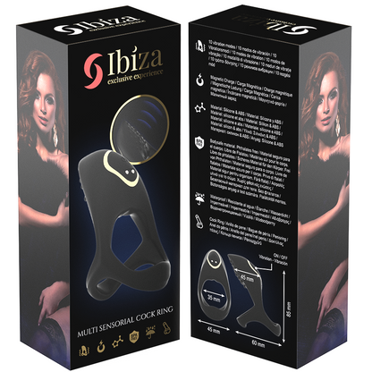 IBIZA - ANELLO PER IL PENE MULTISENSORIALE - IBIZA TECHNOLOGY | Lingerie Harness Boutique