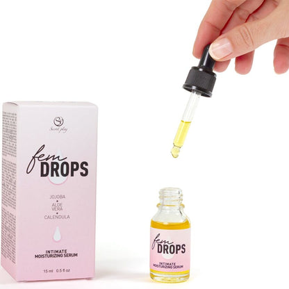 SECRETPLAY - FEM DROPS SIERO IDRATANTE INTIMO 15 ML - SECRETPLAY COSMETIC | Lingerie Harness Boutique