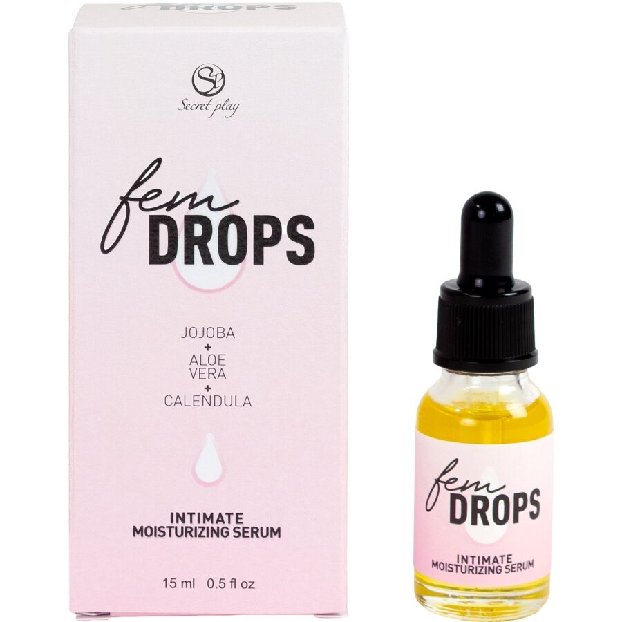 SECRETPLAY - FEM DROPS SIERO IDRATANTE INTIMO 15 ML - SECRETPLAY COSMETIC | Lingerie Harness Boutique