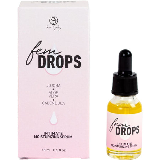 SECRETPLAY - FEM DROPS SIERO IDRATANTE INTIMO 15 ML - SECRETPLAY COSMETIC | Lingerie Harness Boutique