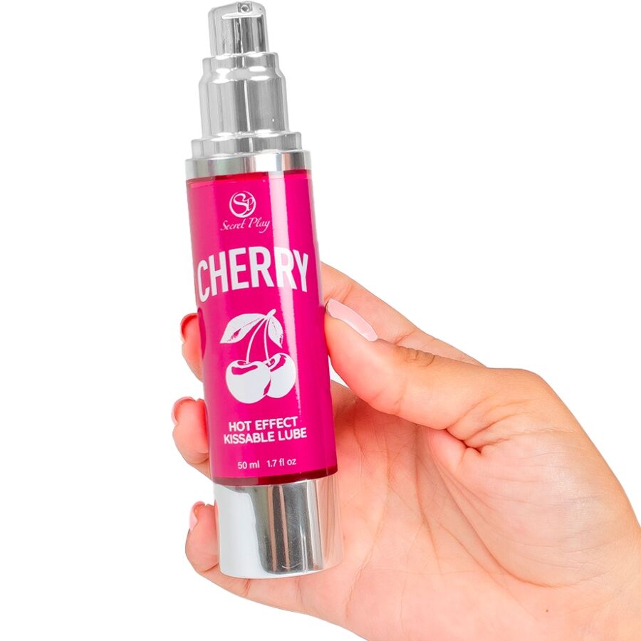 SECRETPLAY - LUBRIFICANTE RISCALDANTE CILIEGIA 50 ML - SECRETPLAY COSMETIC | Lingerie Harness Boutique