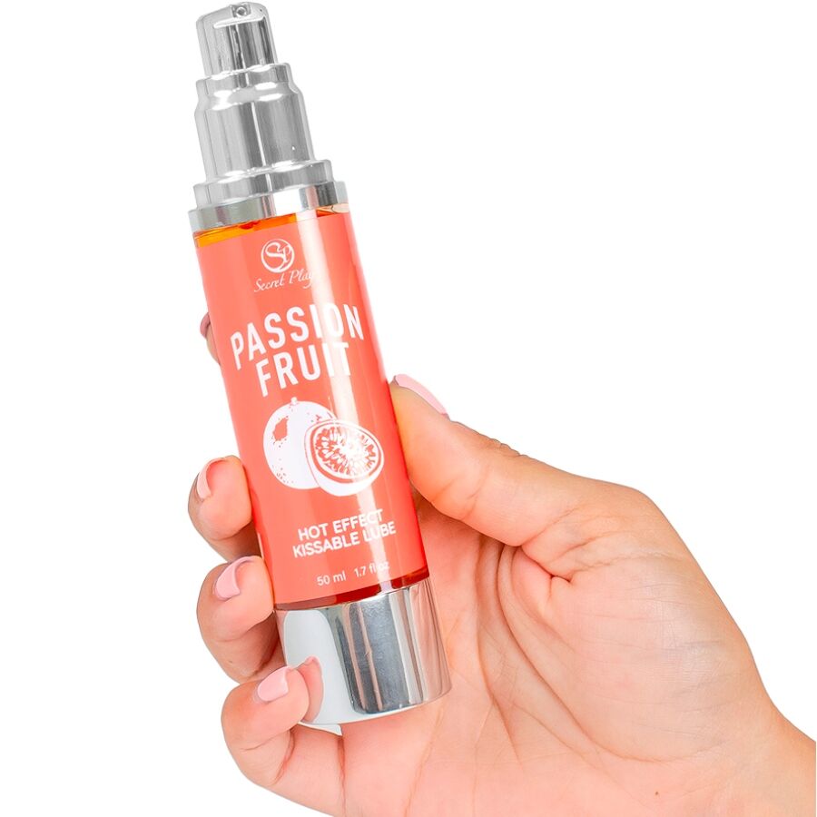 SECRETPLAY - LUBRIFICANTE RISCALDANTE FRUTTO DELLA PASSIONE 50 ML - SECRETPLAY COSMETIC | Lingerie Harness Boutique