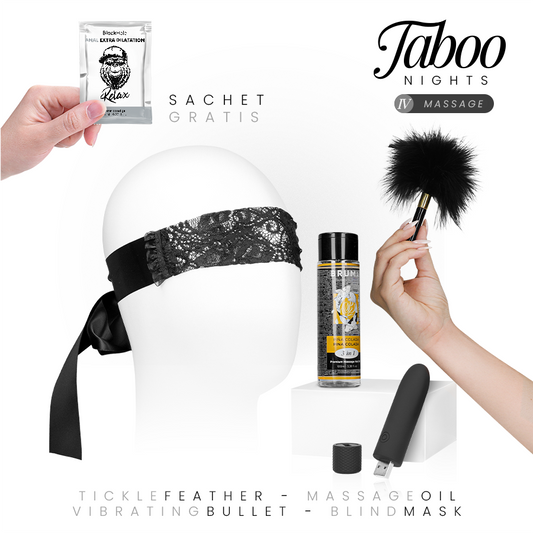 TABOO NIGHTS - 4: MASSAGE - TABOO NIGHTS | Lingerie Harness Boutique