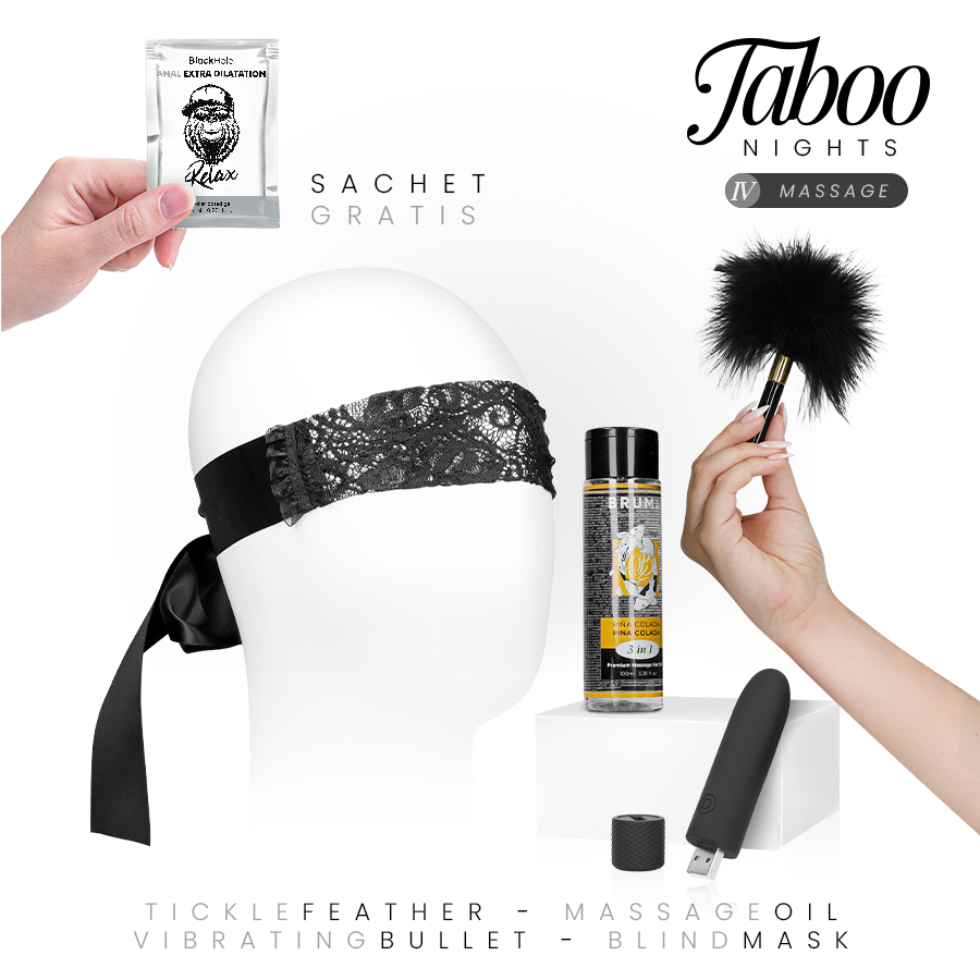 TABOO NIGHTS - 4: MASSAGE - TABOO NIGHTS | Lingerie Harness Boutique