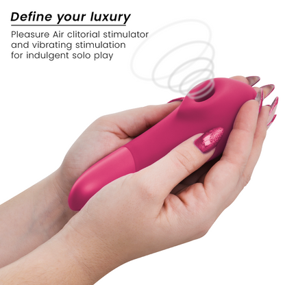 WOMANIZER - STIMOLATORE CLITORIDEO ROSA VIBRANTE - WOMANIZER | Lingerie Harness Boutique