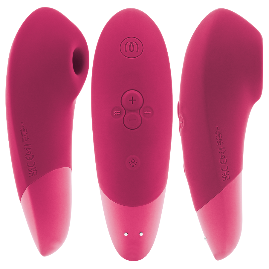 WOMANIZER - STIMOLATORE CLITORIDEO ROSA VIBRANTE - WOMANIZER | Lingerie Harness Boutique