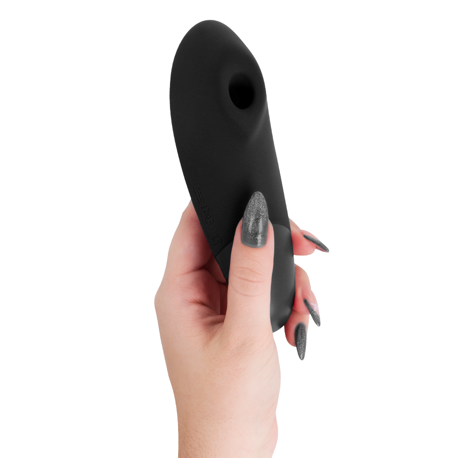 WOMANIZER - STIMOLATORE CLITORIDEO ENHANCE NERO - WOMANIZER | Lingerie Harness Boutique