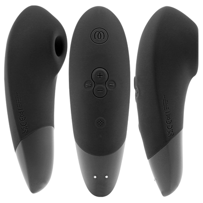 WOMANIZER - STIMOLATORE CLITORIDEO ENHANCE NERO - WOMANIZER | Lingerie Harness Boutique