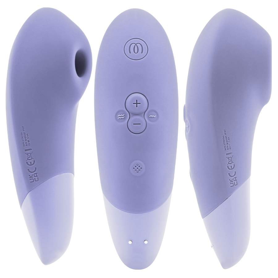 WOMANIZER - STIMOLATORE CLITORIDEO POTENZIATO LILLA - WOMANIZER | Lingerie Harness Boutique