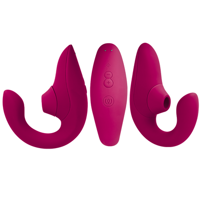 WOMANIZER - VIBRATORE STIMOLATORE CONIGLIO BLEND ROSA VIBRANTE - WOMANIZER | Lingerie Harness Boutique