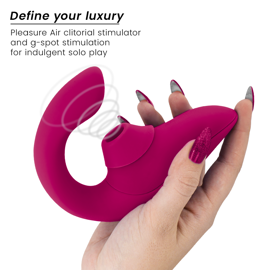 WOMANIZER - VIBRATORE STIMOLATORE CONIGLIO BLEND ROSA VIBRANTE - WOMANIZER | Lingerie Harness Boutique