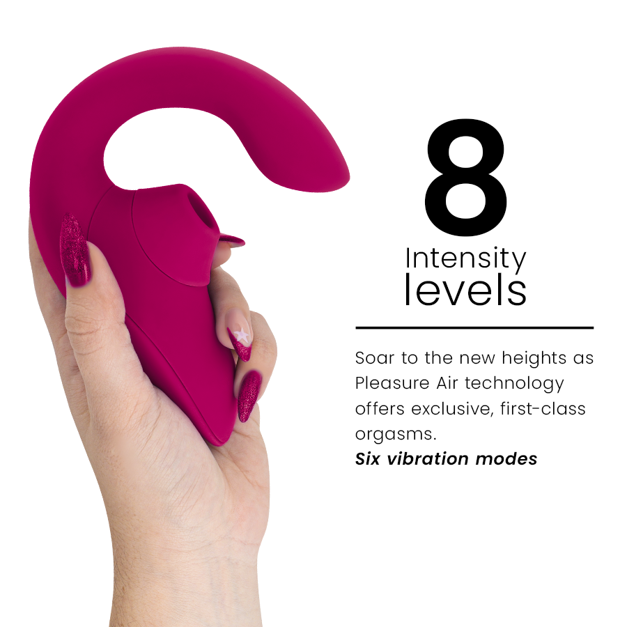 WOMANIZER - VIBRATORE STIMOLATORE CONIGLIO BLEND ROSA VIBRANTE - WOMANIZER | Lingerie Harness Boutique