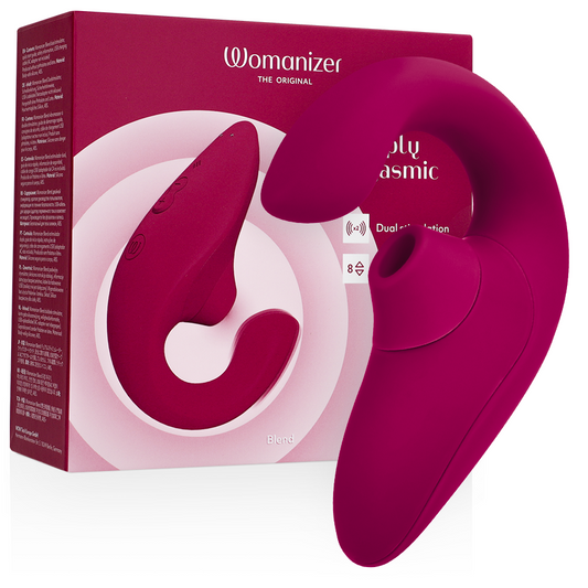 WOMANIZER - VIBRATORE STIMOLATORE CONIGLIO BLEND ROSA VIBRANTE - WOMANIZER | Lingerie Harness Boutique