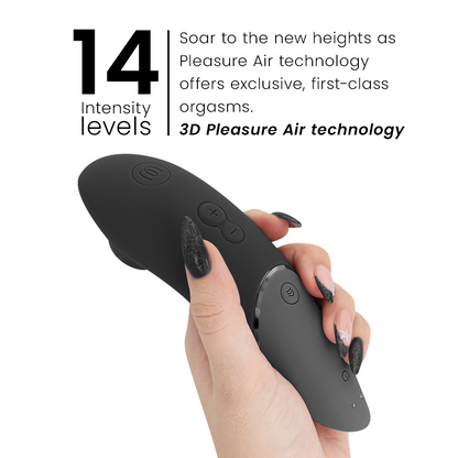 WOMANIZER - NEXT STIMOLATORE CLITORIDEO NERO - WOMANIZER | Lingerie Harness Boutique