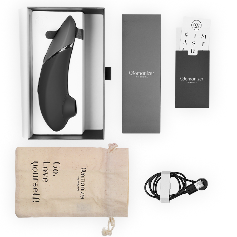 WOMANIZER - NEXT STIMOLATORE CLITORIDEO NERO - WOMANIZER | Lingerie Harness Boutique