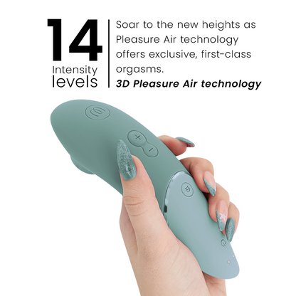 WOMANIZER - PROSSIMO STIMOLATORE CLITORIDEO SAGE - WOMANIZER | Lingerie Harness Boutique