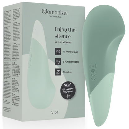 WOMANIZER - VIBE LAY-ON VIBRATORE SILENZIOSO SALVIA - WOMANIZER | Lingerie Harness Boutique