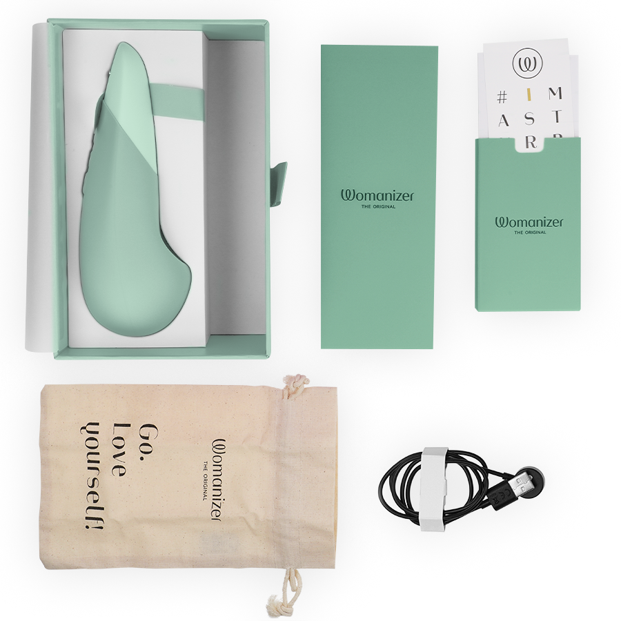 WOMANIZER - VIBE LAY-ON VIBRATORE SILENZIOSO SALVIA - WOMANIZER | Lingerie Harness Boutique
