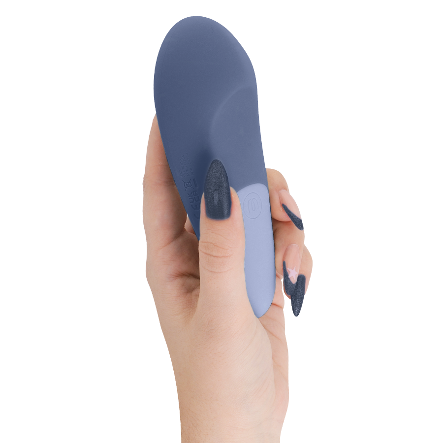 WOMANIZER - VIBE LAY-ON VIBRATORE SILENZIOSO BLU SCURO - WOMANIZER | Lingerie Harness Boutique