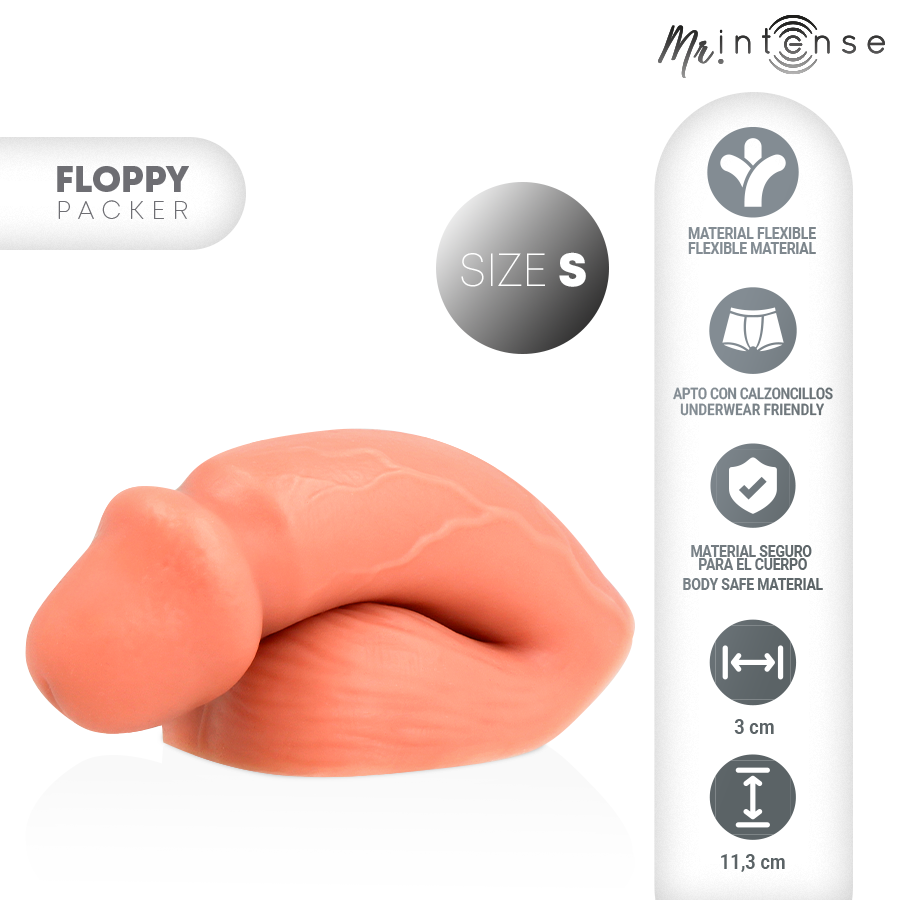 MR INTENSE - FLOPPY SIZE S REALISTIC PACKER - MR. INTENSE DILDOS | Lingerie Harness Boutique