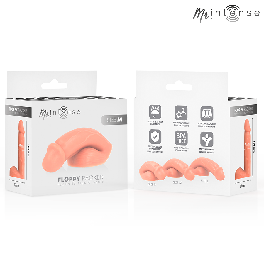 MR INTENSE - FLOPPY SIZE M REALISTIC PACKER - MR. INTENSE DILDOS | Lingerie Harness Boutique