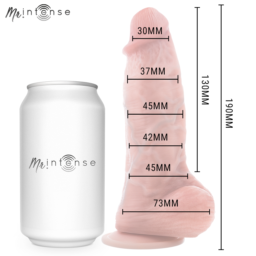 MR INTENSE - PICCOLO SPENCER DILDO IN SILICONE 19 CM -Ø- 4,5 CM - MR. INTENSE DILDOS | Lingerie Harness Boutique