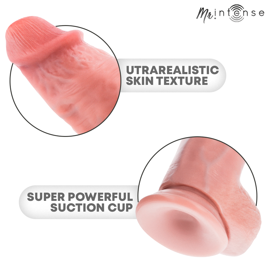 MR INTENSE - PICCOLO SPENCER DILDO IN SILICONE 19 CM -Ø- 4,5 CM - MR. INTENSE DILDOS | Lingerie Harness Boutique